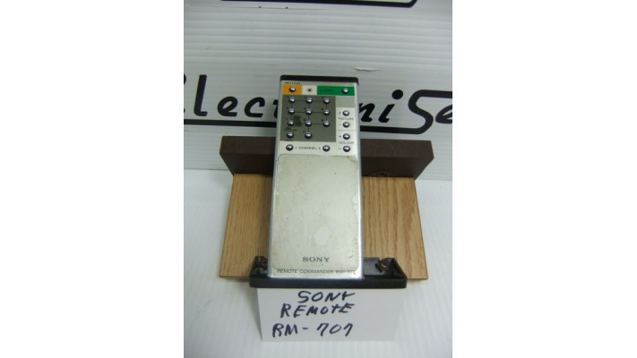 Sony RM-707 remote control.